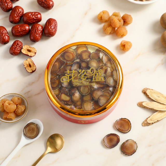 花姿盛鹿茸蜡片搭配红枣桂圆黄芪的滋补组合