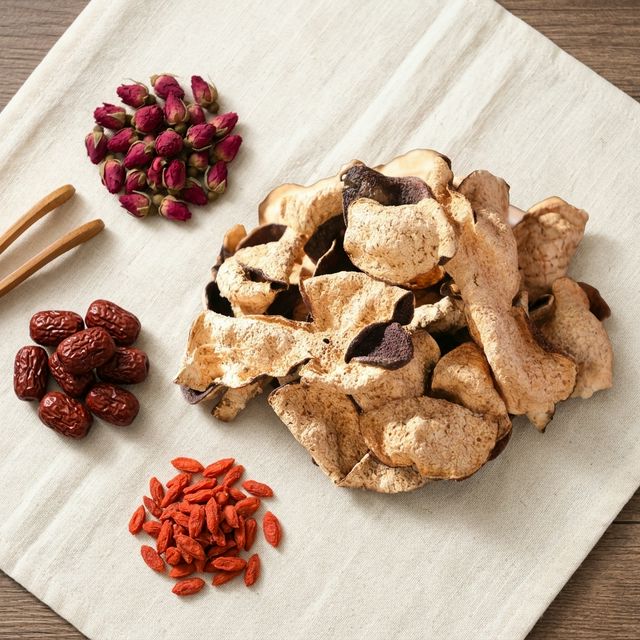 花姿盛陈皮搭配玫瑰花红枣枸杞养生食材