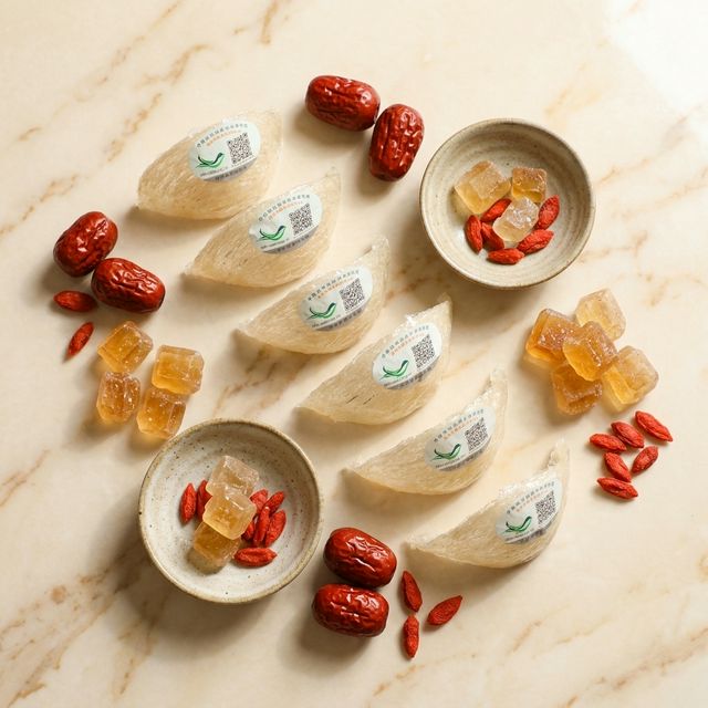 花姿盛燕窝搭配红枣冰糖枸杞养生食材