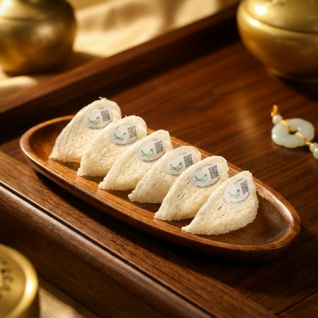 花姿盛砂拉越原盏燕窝产品特写