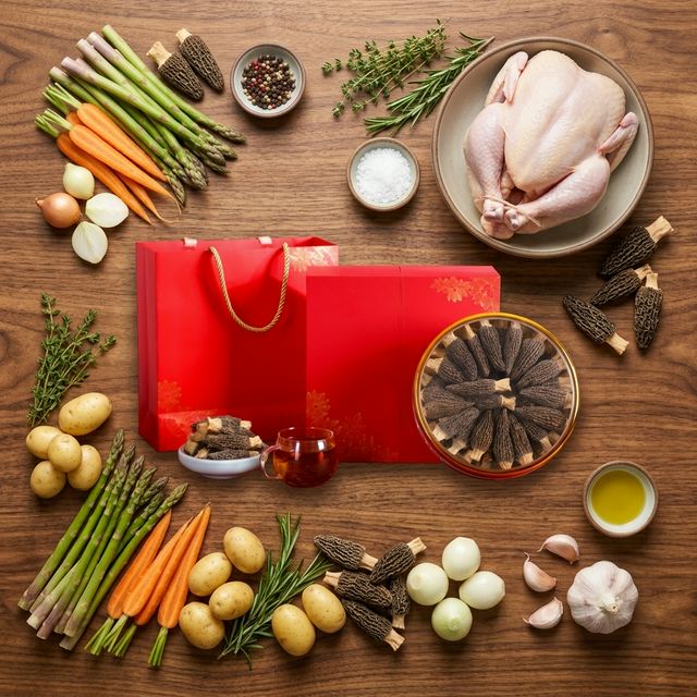 羊肚菌吃法食材组合