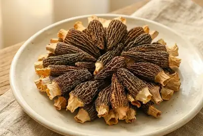 羊肚菌怎么吃？花姿盛金堂地标菌煲汤炒菜凉拌三种吃法满足全家口味 — 养生知识 | 花姿盛养生智慧