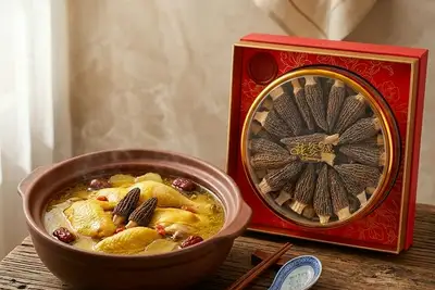 羊肚菌的最佳吃法？花姿盛金堂林下菌煲汤炒菜蒸蛋三种方案逐步教学 — 养生知识 | 花姿盛养生智慧