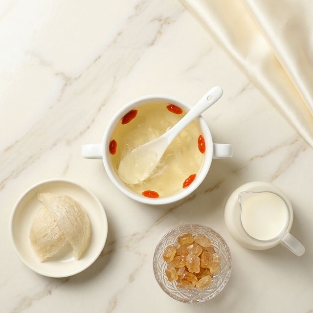 燕窝搭配冰糖牛奶组合