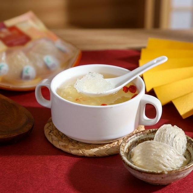 自炖燕窝羹成品