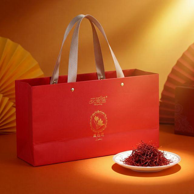 花姿盛伊朗全丝藏红花产品特写